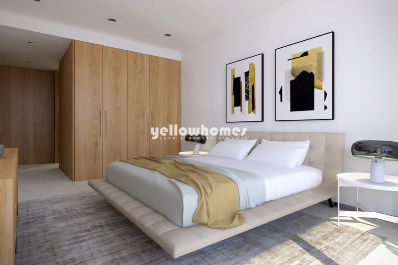 Apartamentos modernos T2 e T3 em construção com grandes varandas  em Lagos 